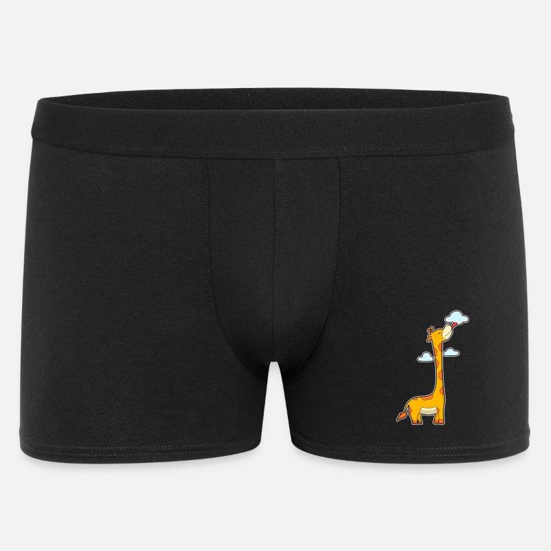 Giraffe Clouds - Men's Boxer Shorts - black