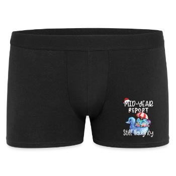 Gnome's Semi-Annual Report Still Cheeky - Men's Boxer Shorts - black - Front