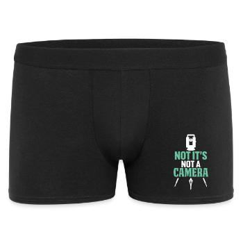 Ironic Message Photography - Men's Boxer Shorts - black - Front