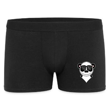 Panda - cool panda bear - Men's Boxer Shorts - black - Front