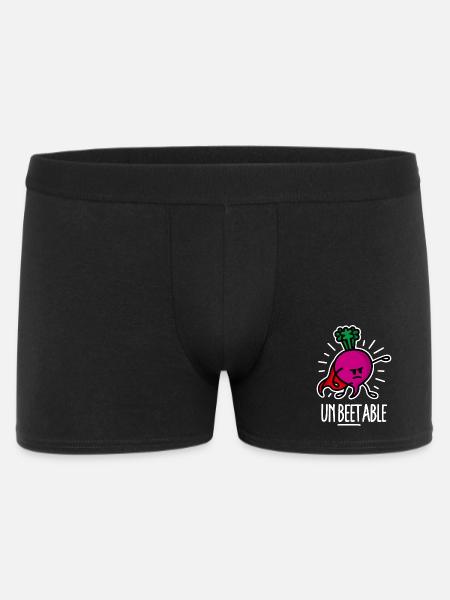 Sjove rødbeder Rødbeder Superhelt Ordspil Tegneserie - Boxer Shorts til mænd - sort