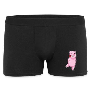 Pig Rose - Boxer Homme - noir - Devant