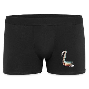 Hydrofoil Surfing Surf Surfer Hydrofoil Surfen - Männer Boxer Shorts - Schwarz - Vorne