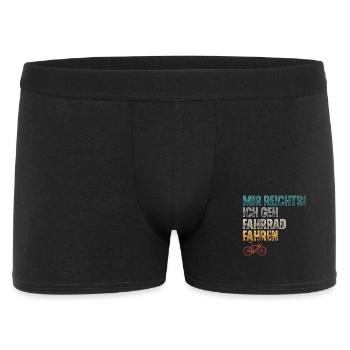 Fahrrad - Männer Boxer Shorts - Schwarz - Vorne