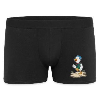 Duck Hiker Backpack Hiking - Men's Boxer Shorts - black - Front