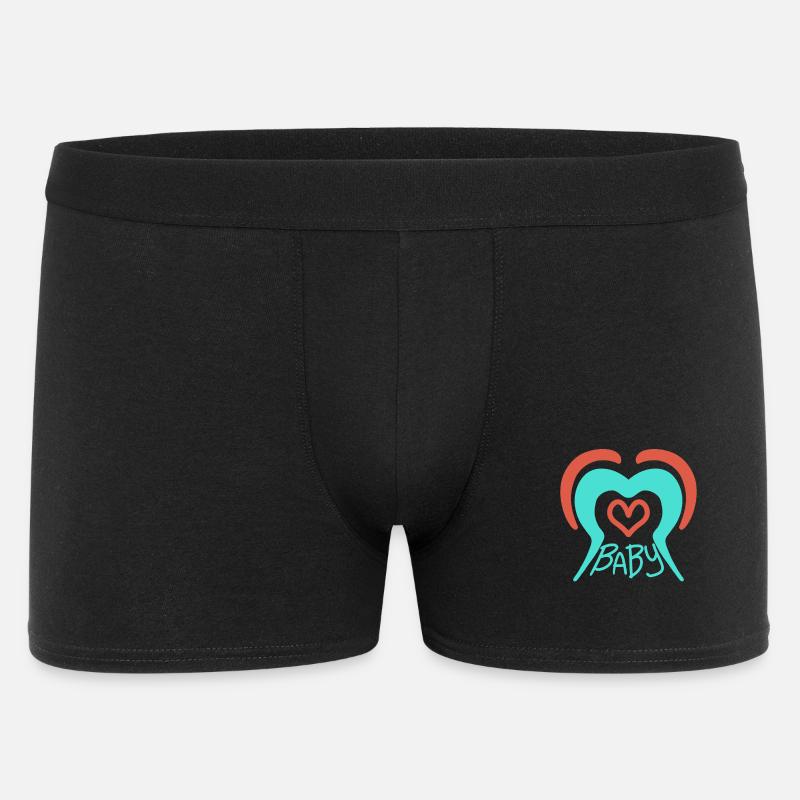 Baby - Männer Boxer Shorts - Schwarz
