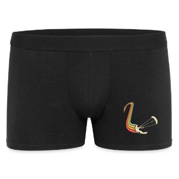 Kitesurfen Kitesurf Kitesurfer Kiteboard - Männer Boxer Shorts - Schwarz - Vorne