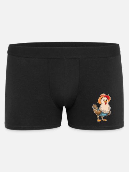 Chicken Farmer Farm - Men's Boxer Shorts - black