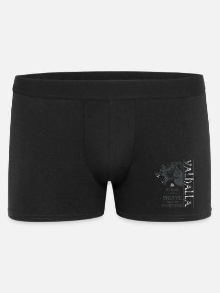 Valhalla Viking Grizzly Bjørn Wotan Knude Nordisk - Boxer Shorts til mænd - sort