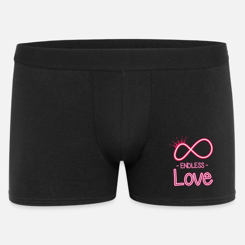 symbole de l’amour éternel - Boxer Homme - noir