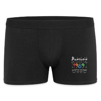 1989 - Jahrgang 1989 - Fantastisch seit 1989 - Männer Boxer Shorts - Schwarz - Vorne