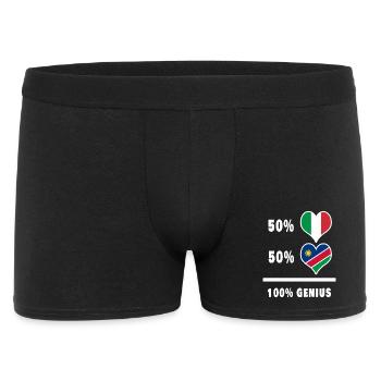 Brilliant Italy and Namibia / Gift - Men's Boxer Shorts - black - Front