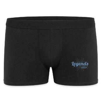 Legends were born in 2002 Birthday Retro - Men's Boxer Shorts - black - Front