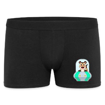 Meerkat Spaceship Space - Men's Boxer Shorts - black - Front