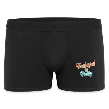 Koalafied to Party Qualified Pun Cute and Funny Ko - Men's Boxer Shorts - black - Front