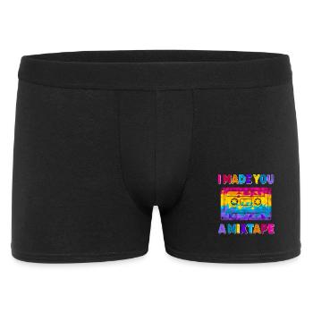 Retro Vintage I Made You A Mixtape 80's 90's Costu - Men's Boxer Shorts - black - Front