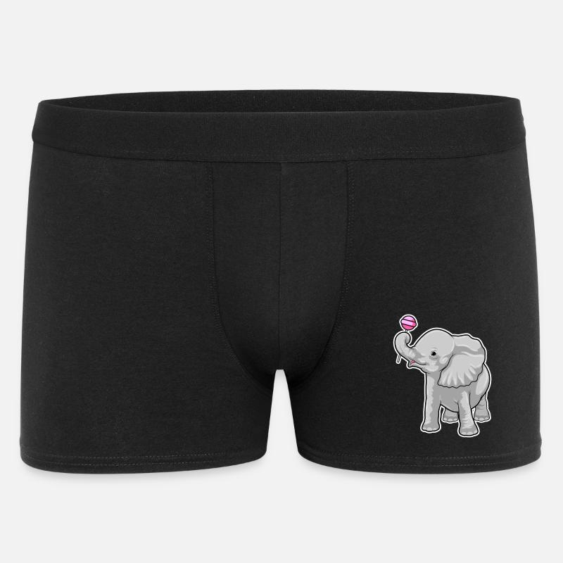 Sucettes d’éléphant - Boxer Homme - noir