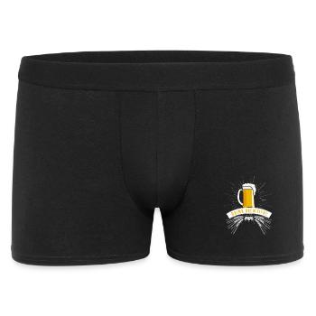bière, santé, boisson, fête, en disant, artisanat, homme, LOL - Boxer Homme - noir - Devant