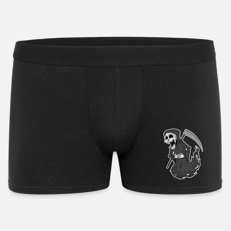 Grim Reaper rit drôle - Boxer Homme - noir