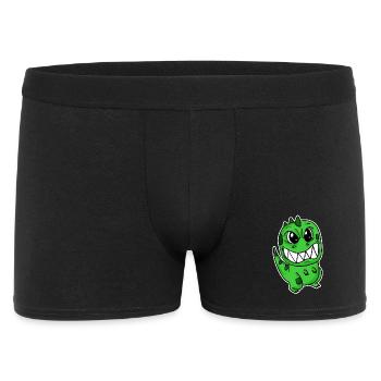 Angry little dinosaur - Men's Boxer Shorts - black - Front