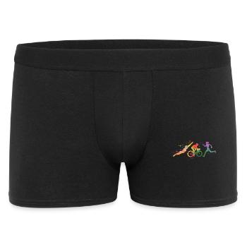 Watercolors Women Triathlon - Men's Boxer Shorts - black - Front