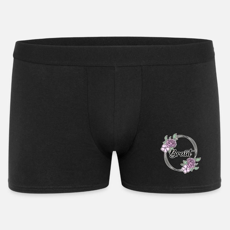 Braut Junggesellinnenabschied - Männer Boxer Shorts - Schwarz