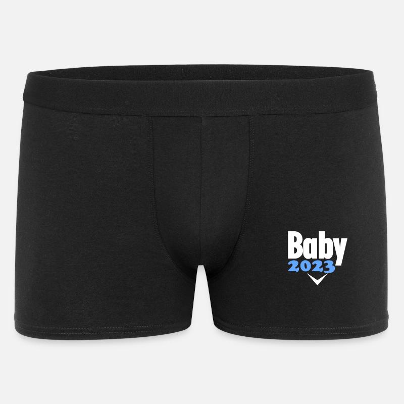 Grossesse 2023 - Enceinte - Boxer Homme - noir