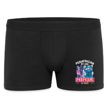 Pediatrics - Pediatrician by day Ninja by night - Men's Boxer Shorts - black - Front