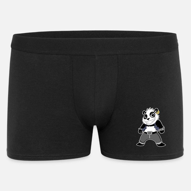 Cool Panda - Boxer Homme - noir