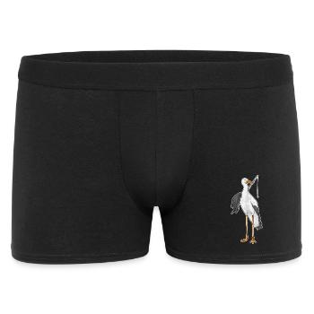 Pêche à la canne à pêche Stork Angler - Boxer Homme - noir - Devant