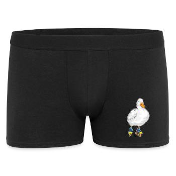 Duck Inline skating Inline skates - Men's Boxer Shorts - black - Front