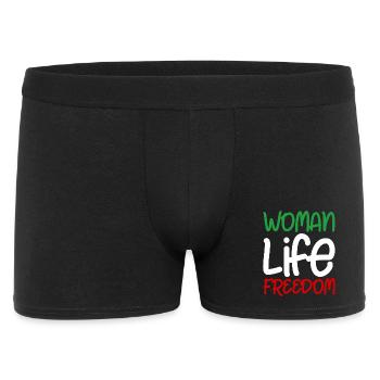 Woman Life Freedom Iran Women's Rights - Men's Boxer Shorts - black - Front