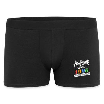 1996 - Born 1996 - Year of birth 1996 - Men's Boxer Shorts - black - Front