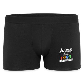 1995 - Born 1995 - Year of birth 1995 - Men's Boxer Shorts - black - Front