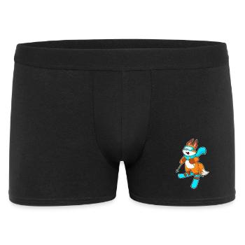 Fuchs Skier Ski - Men's Boxer Shorts - black - Front