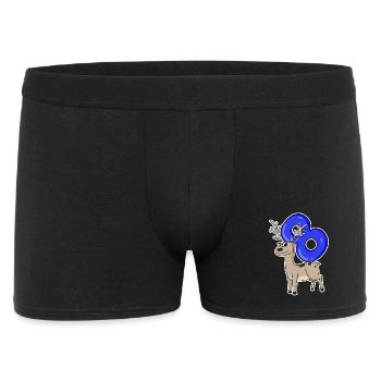 Cadeau d’anniversaire pour enfants de 8 ans - Boxer Homme - noir - Devant