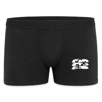 Triathlon Race - Men's Boxer Shorts - black - Front