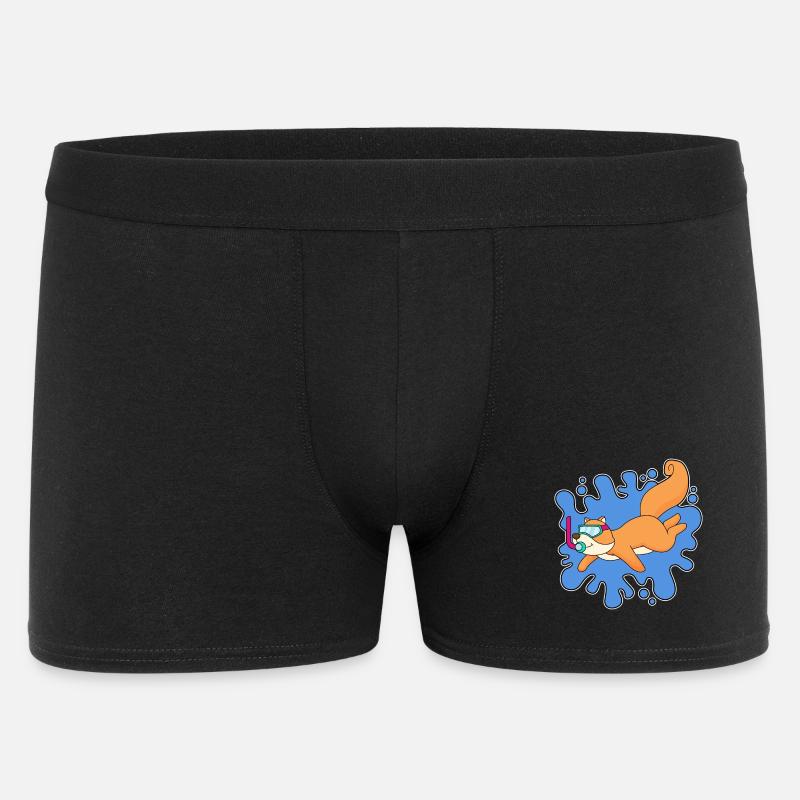 Squirrel Diver Snorkel - Boxer Homme - noir