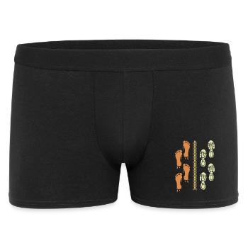Triathlète Coureur cycliste - Boxer Homme - noir - Devant