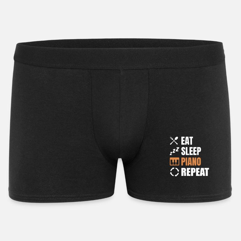 Klavierspieler Routine - Männer Boxer Shorts - Schwarz