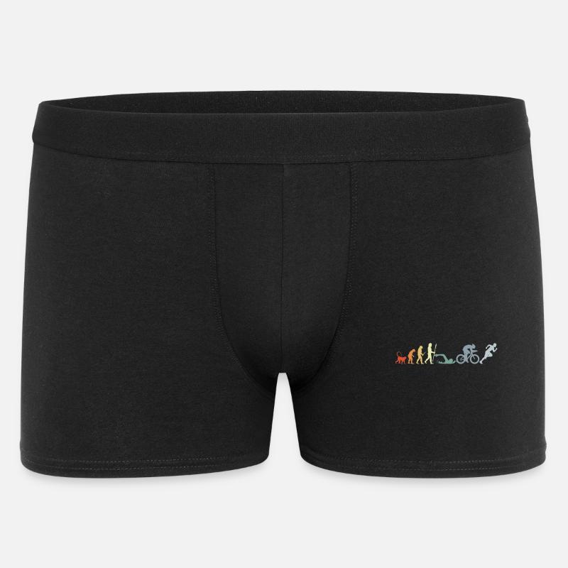 Évolution du triathlon - Boxer Homme - noir
