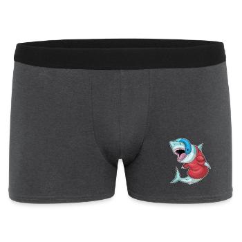 Sports de football américain de Hai - Boxer Homme - charbon - Devant