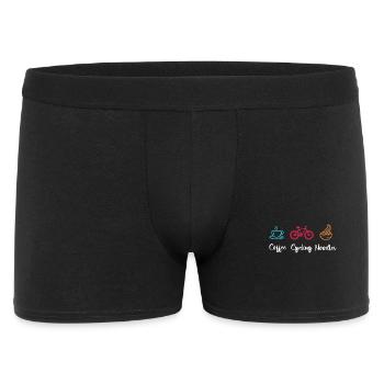 Coffee Cycling Noodles - Men's Boxer Shorts - black - Front