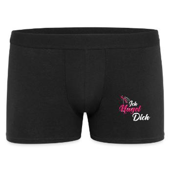 Ich Nagel Dich Nageldesignerin - Männer Boxer Shorts - Schwarz - Vorne