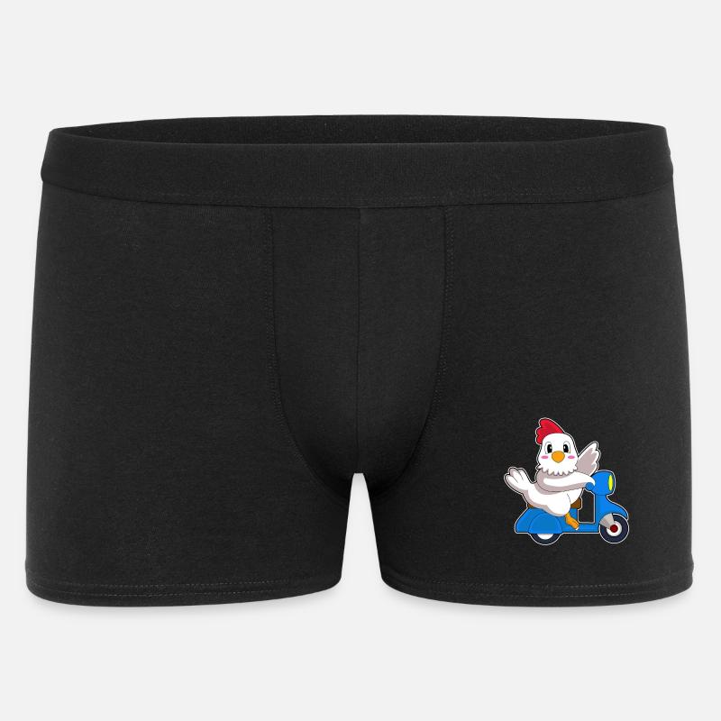 Scooter de poulet - Boxer Homme - noir