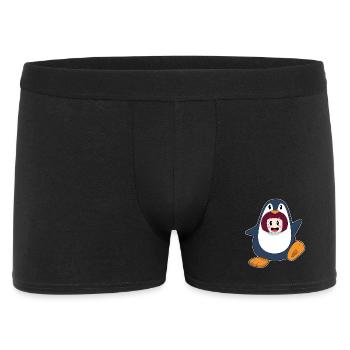 Costume de pingouin Girl - Boxer Homme - noir - Devant