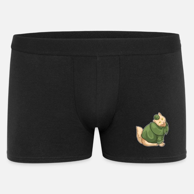 Détective de chat - Boxer Homme - noir