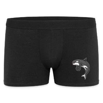 Killer Whale Bowling Ball - Men's Boxer Shorts - black - Front