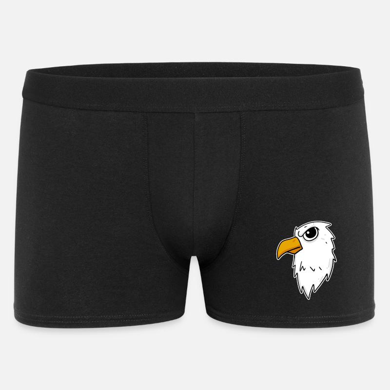 Eagle Head - Men's Boxer Shorts - black
