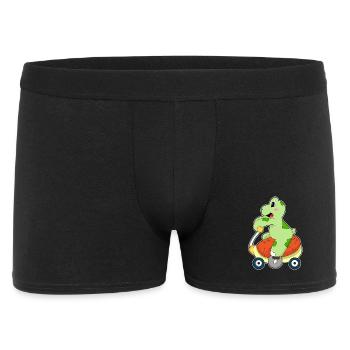 Turtle Bicycle - Men's Boxer Shorts - black - Front